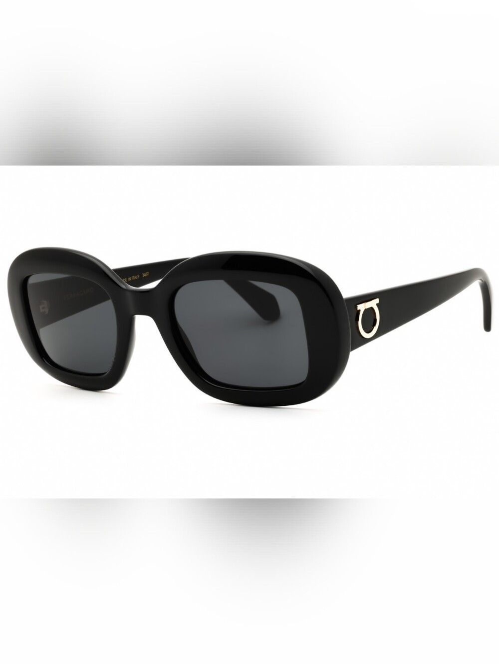 Salvatore Ferragamo SF2038SE, BLACK/Dark Grey, Size51X22X140,Woman's Sunglasses